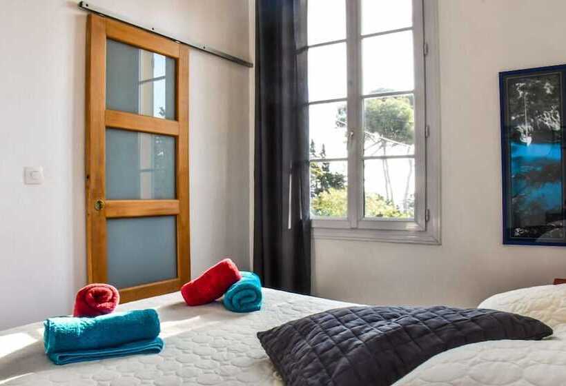 스탠다드 룸 바다 전망, Escale Au Soleil Hôtel Et Appart