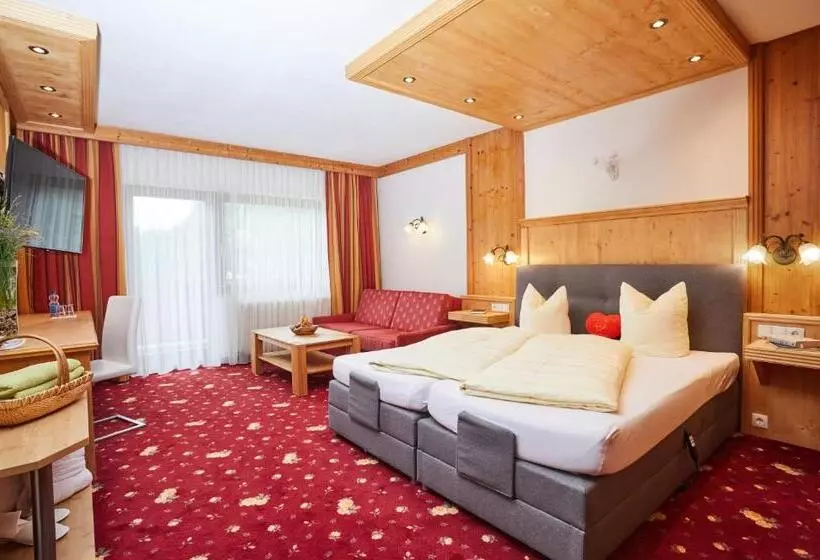 اتاق استاندارد با بالکن, Hubertushof   Ihr Hotel Mit Herz
