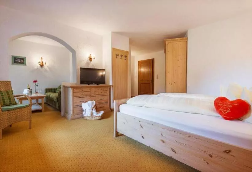 اتاق استاندارد با چشم‌انداز کوهستان, Hubertushof   Ihr Hotel Mit Herz