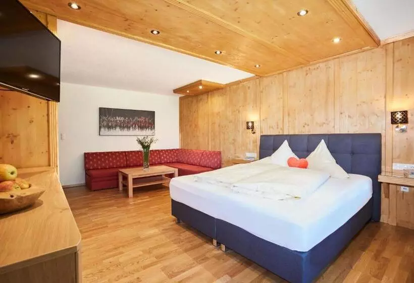 اتاق استاندارد با چشم‌انداز کوهستان, Hubertushof   Ihr Hotel Mit Herz