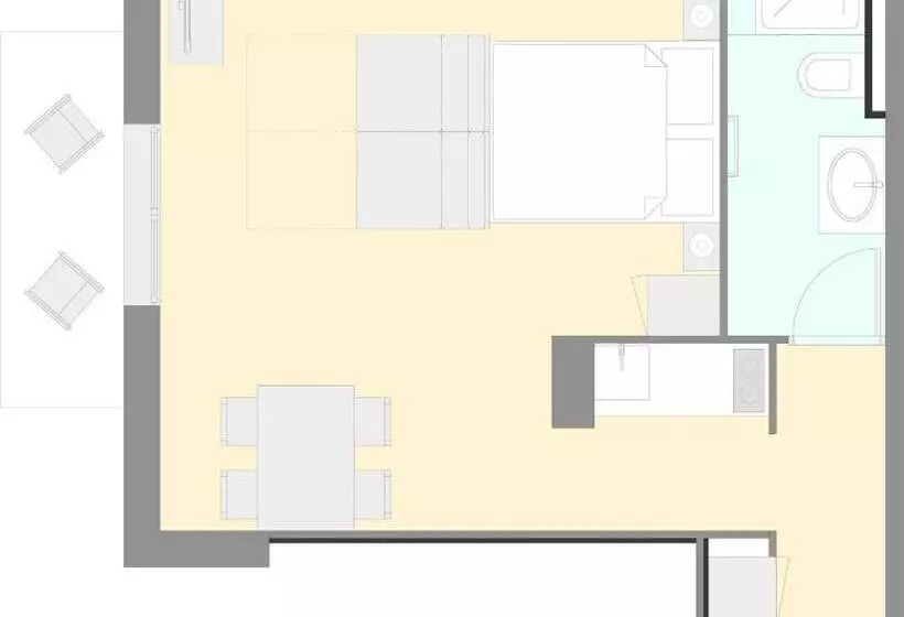 استودیو خانوادگی, Aparthotel Sant Andreu