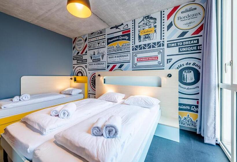 Quarto Triplo Estandar, Meininger Hotel Bordeaux Gare Saint Jean
