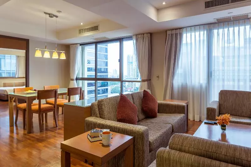２ベッドルームアパートメント, Bandara Suites Silom, Bangkok