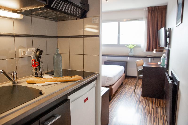 Студия Стандарт, Clarion Aparthotel Toulouse Le Parc De L Escale