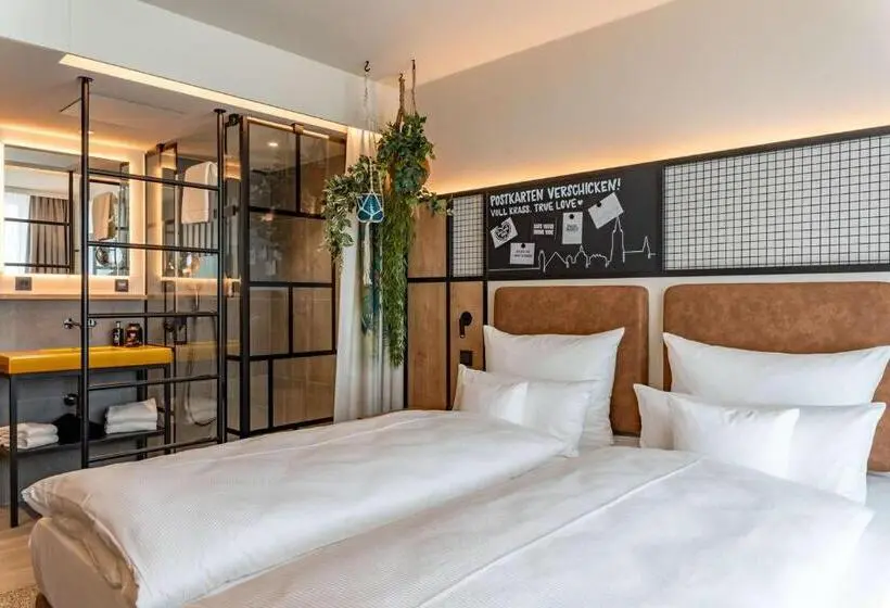 キングサイズベッドのスタンダードルーム, Me And All Hotel Ulm, By Hyatt