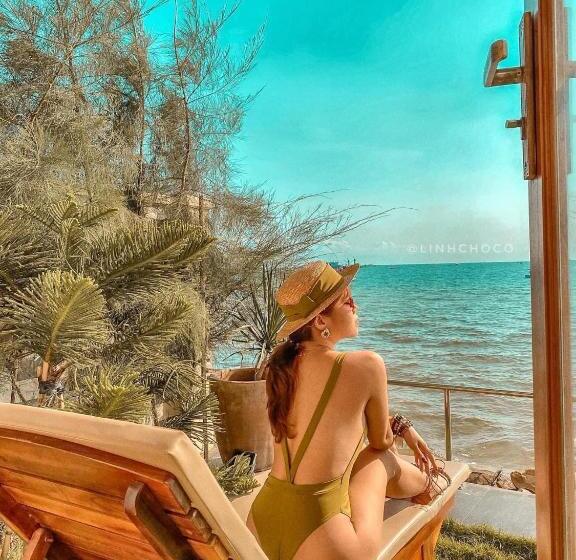 חדר דלוקס נוף לים, Chill House By The Beach