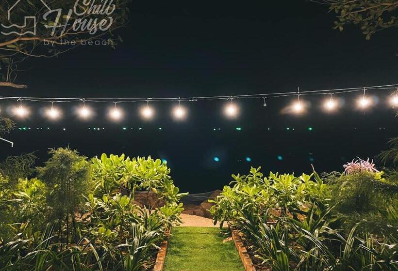 חדר משפחתי נוף לים, Chill House By The Beach