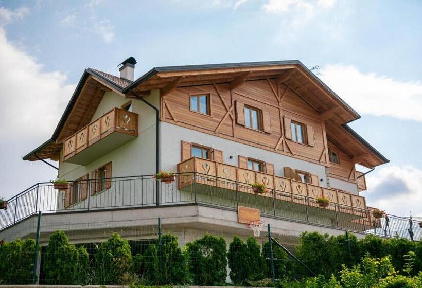 דירה בת חדר שינה 1 עם נוף, Agritur Rizzi Di Inama Ugo