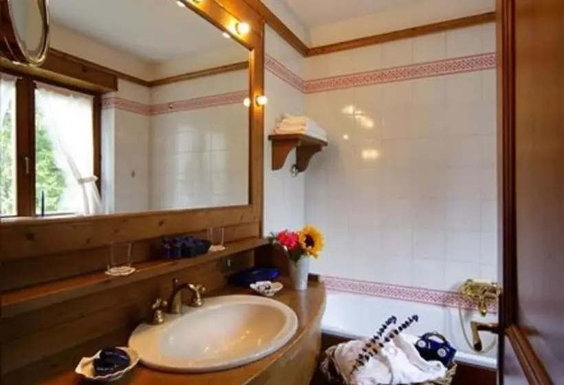 اتاق استاندارد با چشم‌انداز کوهستان, Boutique Hotel Villa Blu Cortina D Ampezzo