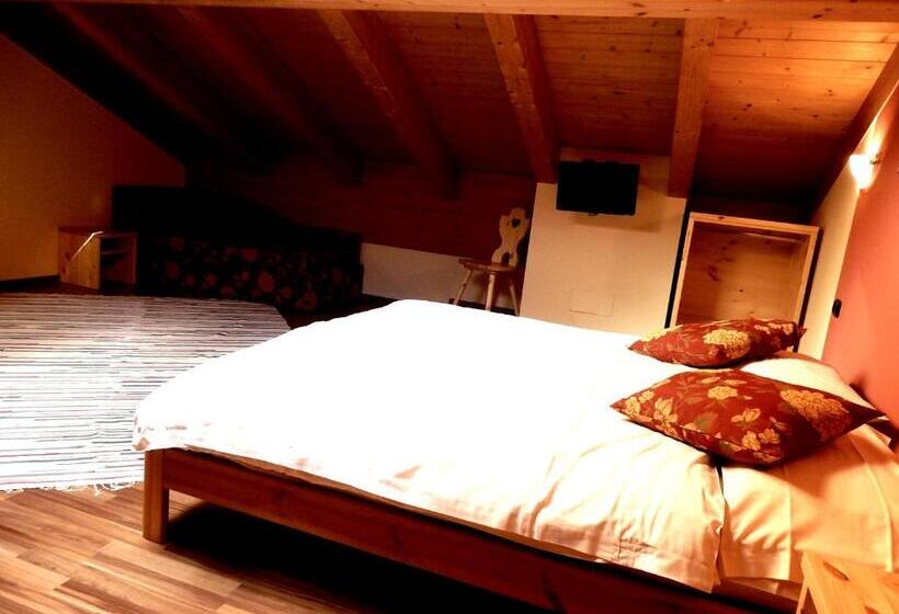 غرفة قياسية رباعية مزودة بشُرفة, Primula