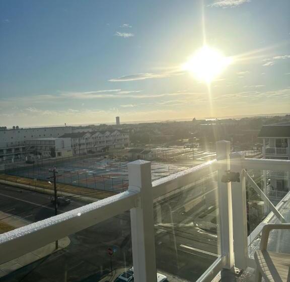 디럭스 테라스 룸 바다 전망, Waikiki Oceanfront Inn