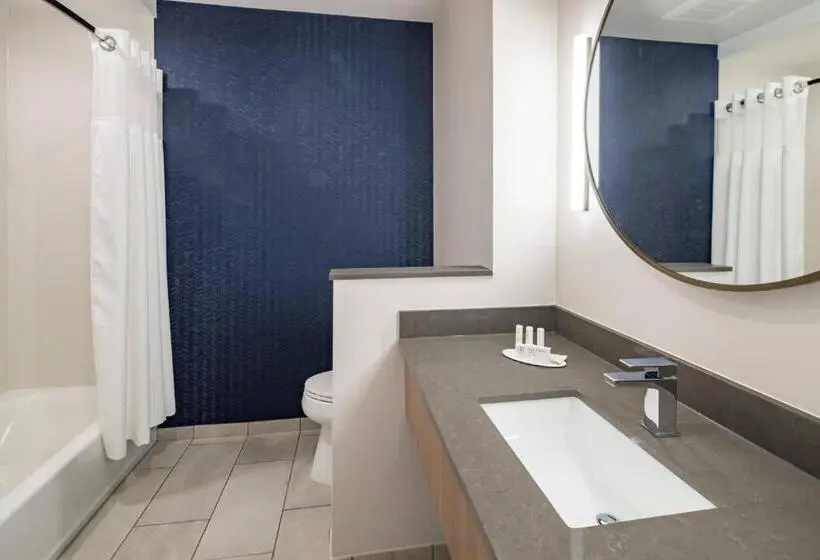 キングサイズベッドのスタンダードルーム, Fairfield Inn & Suites By Marriott Savannah I95 North