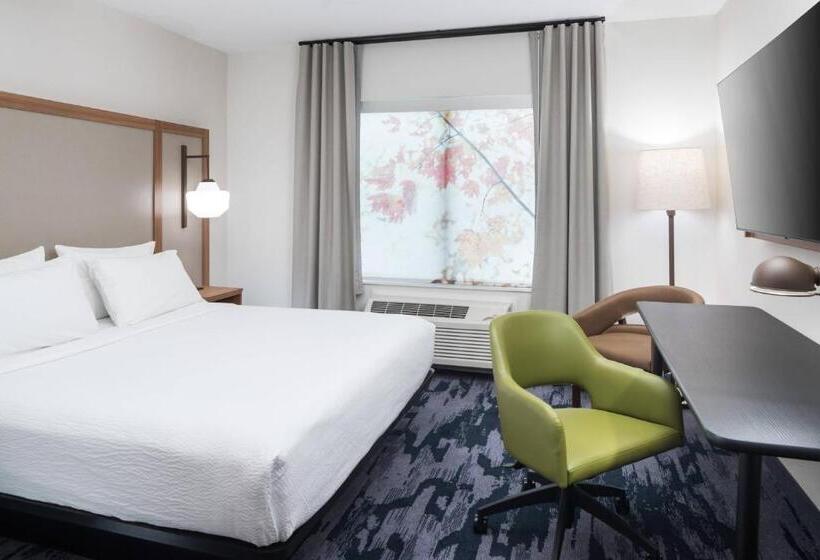 غرفة قياسية سرير كينج, Fairfield Inn & Suites By Marriott Savannah I95 North