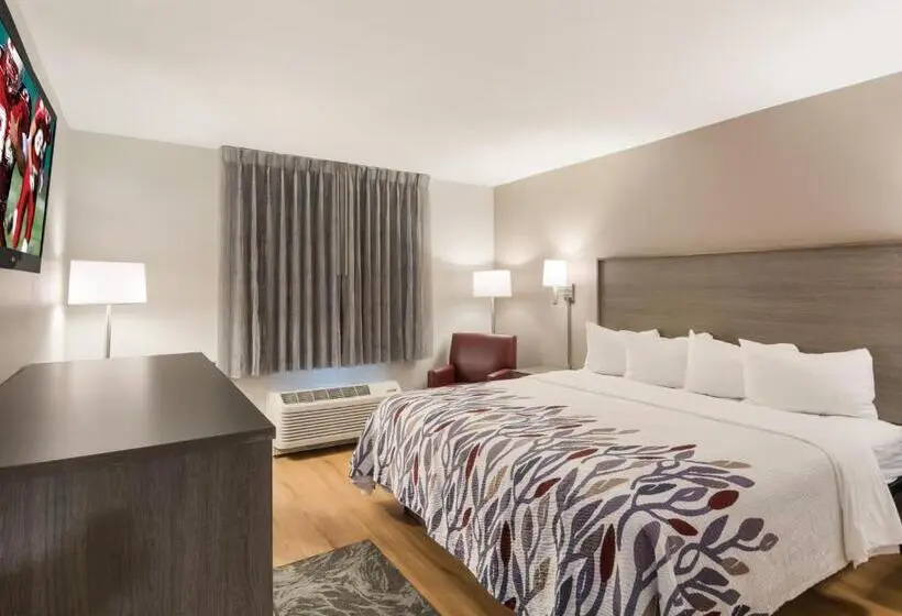 キングサイズベッドのデラックスルーム, Red Roof Inn Chester