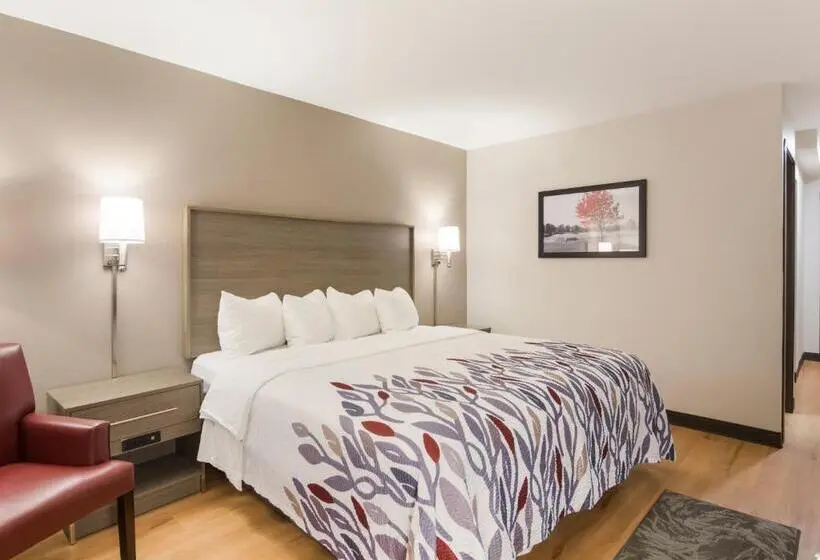 キングサイズベッドのデラックスルーム, Red Roof Inn Chester