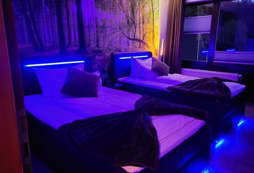 标准间带露台, Seeblick Am Sankelmarker See Natur Und Erholung