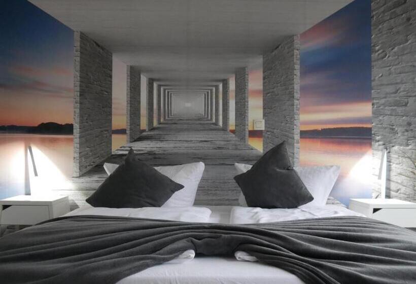 带露台的标准房间, Seeblick Am Sankelmarker See Natur Und Erholung