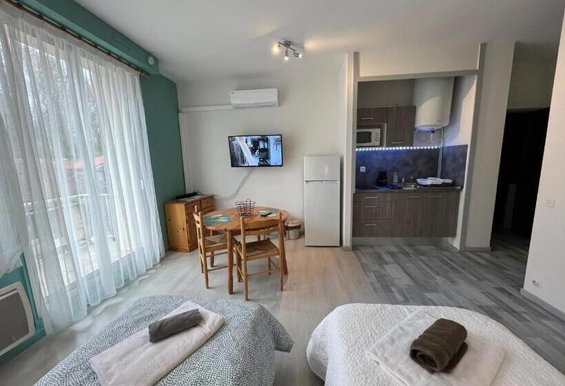 סטודיו סטנדרט עם מרפסת, Résidence Aramis