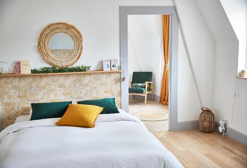 スタンダード4人部屋, Demeure De Manneville   Spa   1km Des Plages De Cabourg