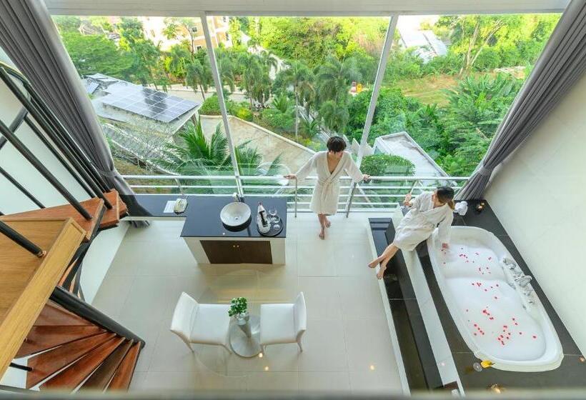 اتاق استاندارد با تخت بزرگ, Hilltop Wellness Resort