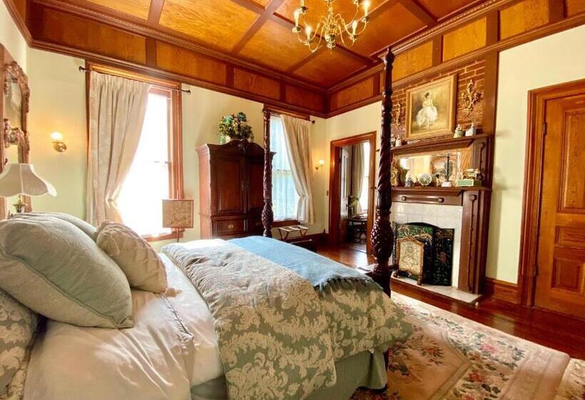 غرفة ديلوكس سرير كينج, Hogan House Bed And Breakfast At Rose Hill