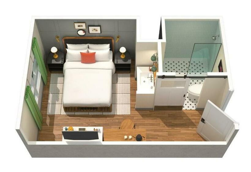 Номер Стандарт, Wylie Hotel Atlanta, Tapestry Collection By Hilton