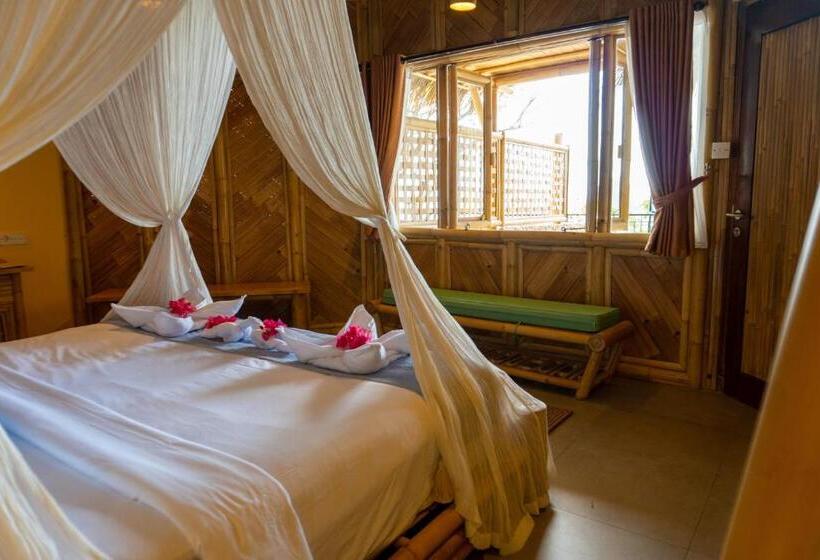 Люкс 2 Спальни, Elang Hillside Bamboo Villas