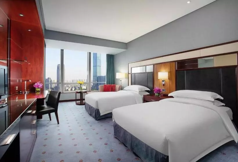 キングサイズベッドのスタンダードルーム, Crowne Plaza Wuxi City Center
