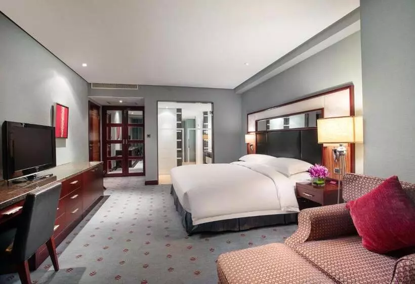 運河ビューのスタンダードルーム, Crowne Plaza Wuxi City Center