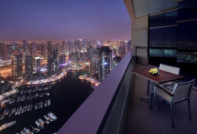 Люкс 2 Спальни, Dubai Marriott Harbour Hotel And Suites