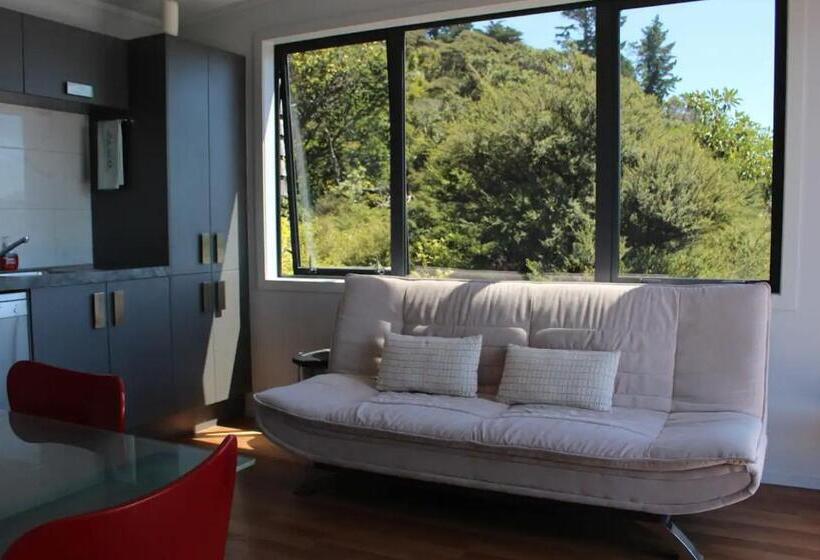 Standard-huone Merinäkymä Parveke, Poppy Apartment