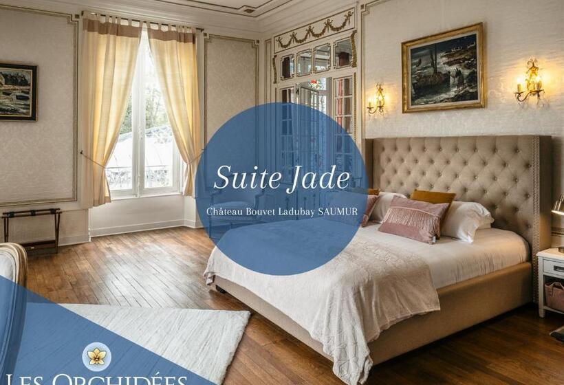 带大床的复式套间, Château Des Orchidées En Val De Loire