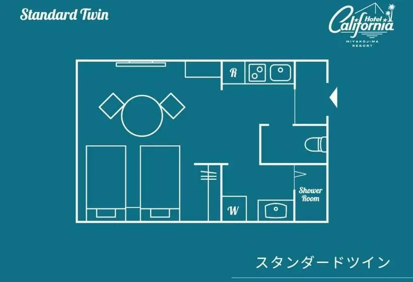Standard-huone, California Miyakojima Resort
