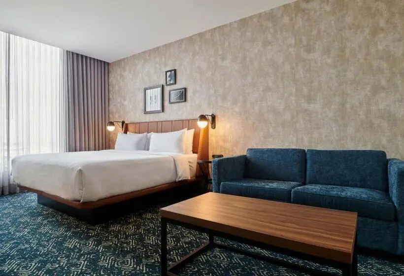 キングサイズベッドのデラックスルーム, Four Points By Sheraton Ciudad Juarez
