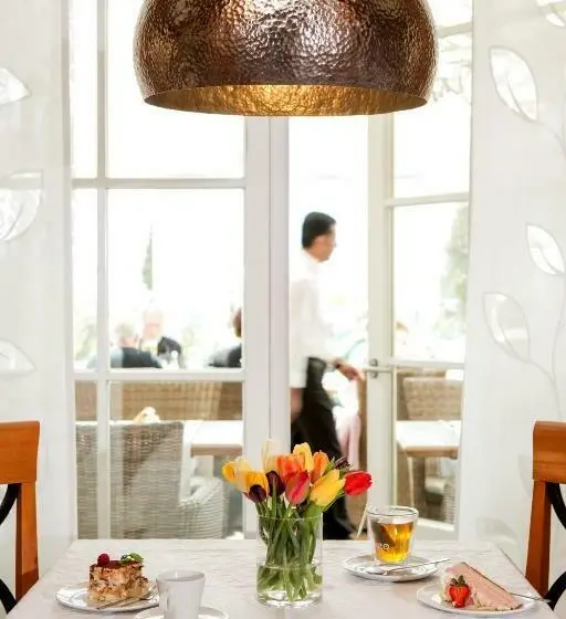 庭の見えるシングルルーム, Restaurant Distlerhof