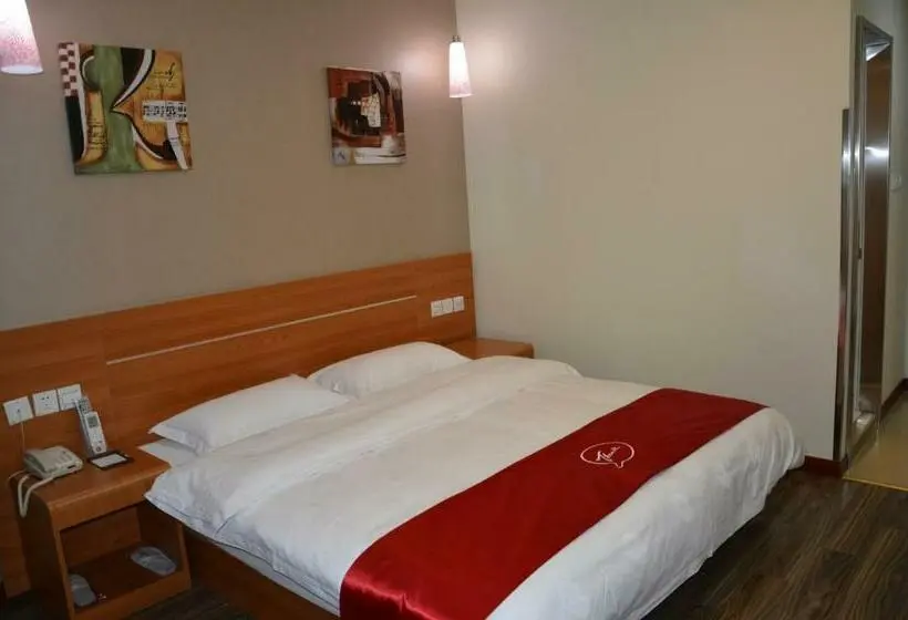 デラックスルーム, Thank Inn Chain Hotel Jiangsu Yangzhong Avenue