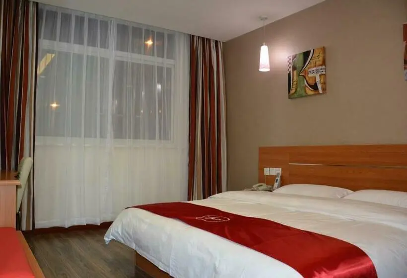 デラックスルーム, Thank Inn Chain Hotel Jiangsu Yangzhong Avenue