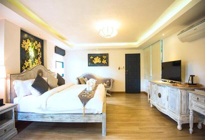 带大床的豪华间, Eoutfitting Doikham Resort