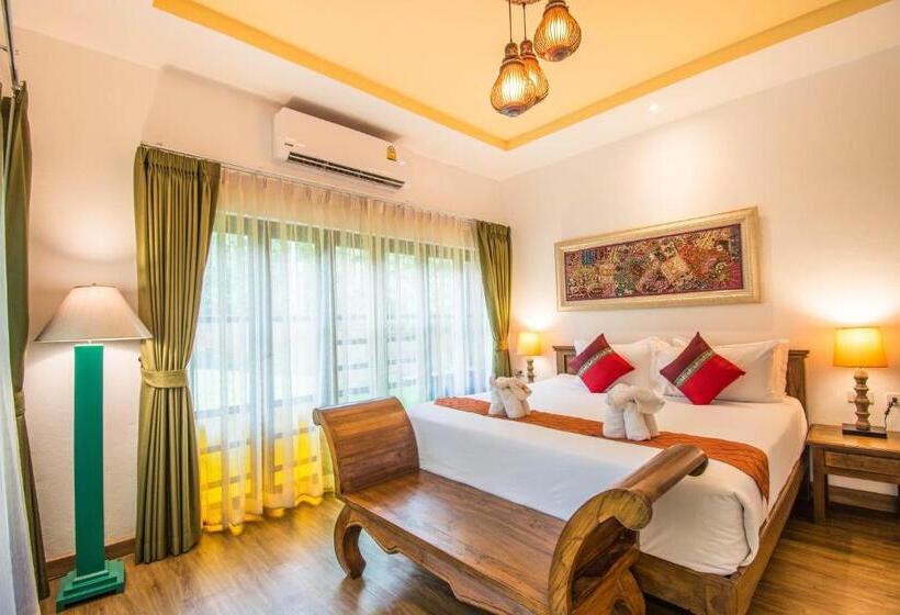 带大床的豪华间, Eoutfitting Doikham Resort