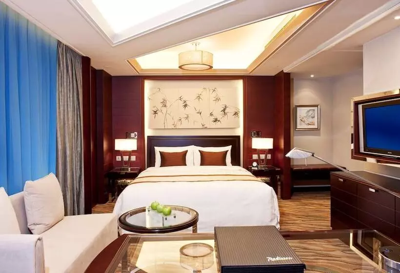 Deluxe-huone, Radisson Tianjin