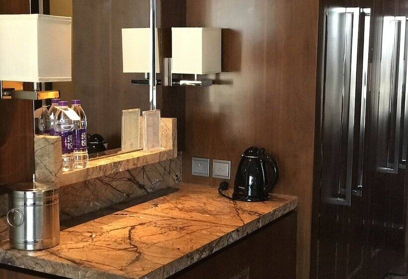 غرفة ديلوكس, Shangri La Ningbo The Three Rivers Intersection