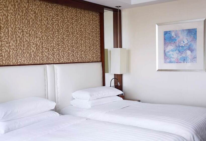 غرفة ديلوكس, Shangri La Ningbo The Three Rivers Intersection