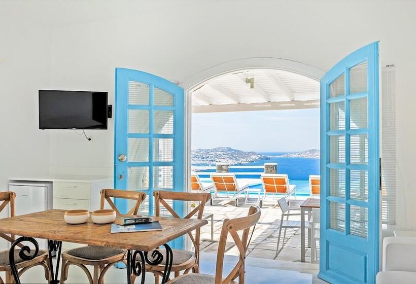 带1个卧室的带海景的公寓, Aeri Villas & Apartments