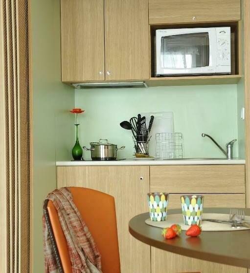 استودیوی استاندارد با تخت دوبل, Aparthotel Adagio Nantes Centre