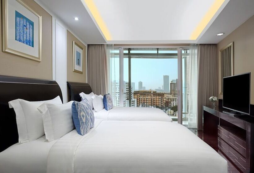 Suite Deluxe 2 Dormitoris, Dusit Suites Hotel Ratchadamri, Bangkok