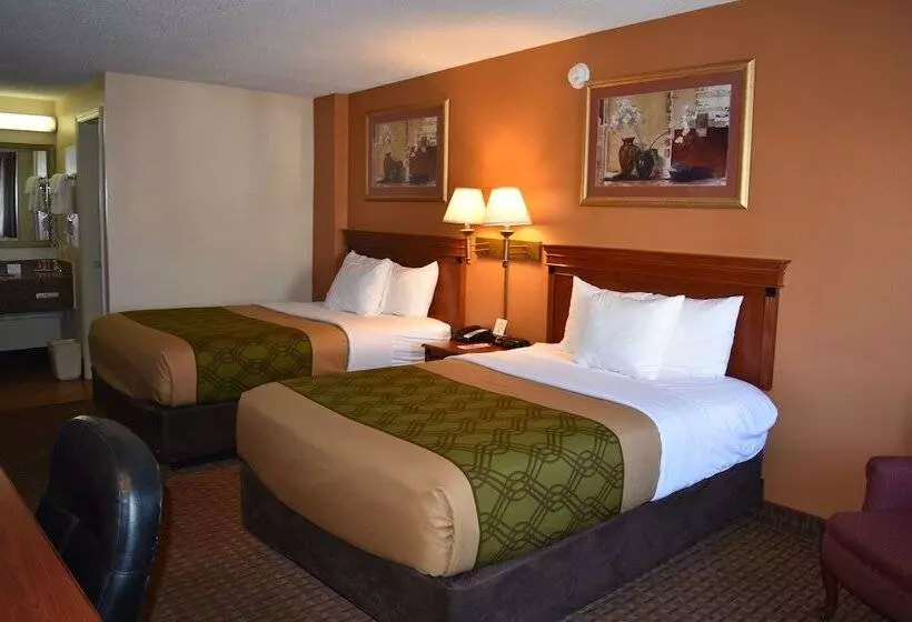 ２ダブルベッドのスタンダードルーム, Econo Lodge Downtown