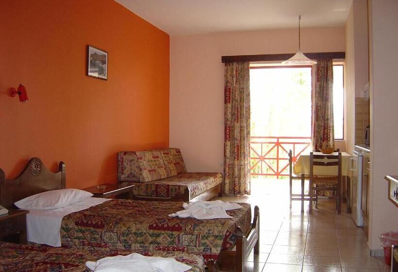 סטודיו עם נוף להרים, Apollon Hotel Apartments