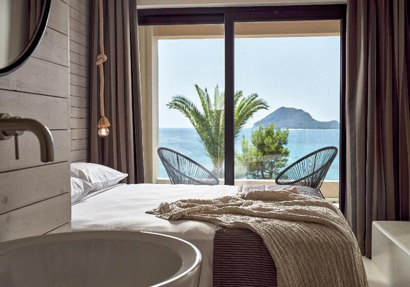 اتاق اجرایی با چشمانداز دریا, Gloria Maris Hotel Suites And Villa