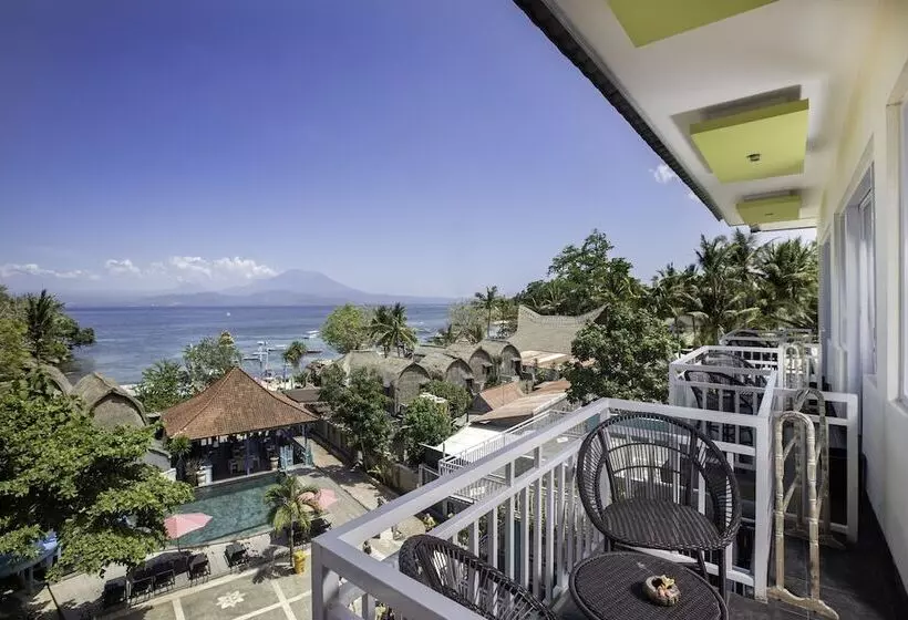 اتاق لوکس با چشمانداز دریا, The Tanis Beach Resort Nusa Lembongan