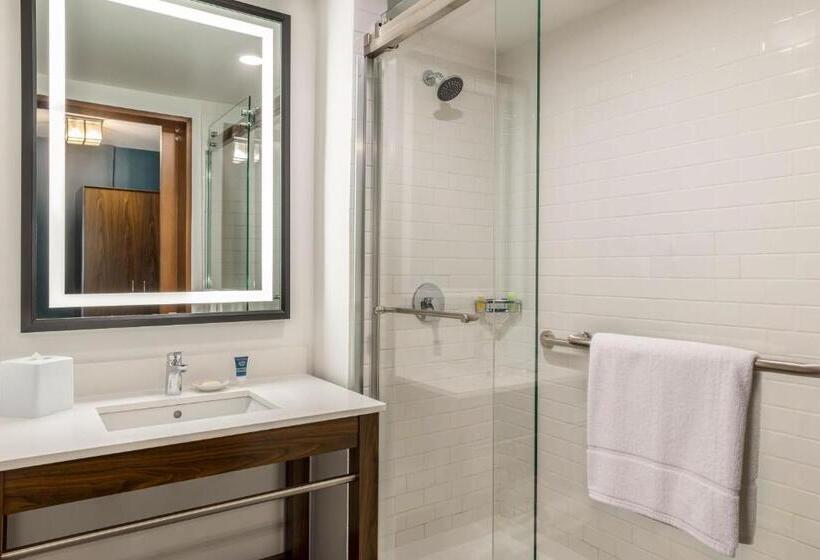 带大床的标准工作室, Four Points By Sheraton Monterrey Airport